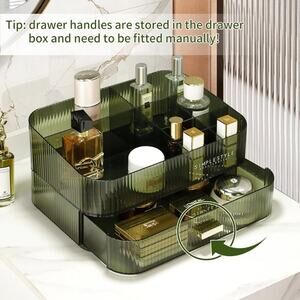 Simple Makeup Organizer With Stackable Drawers